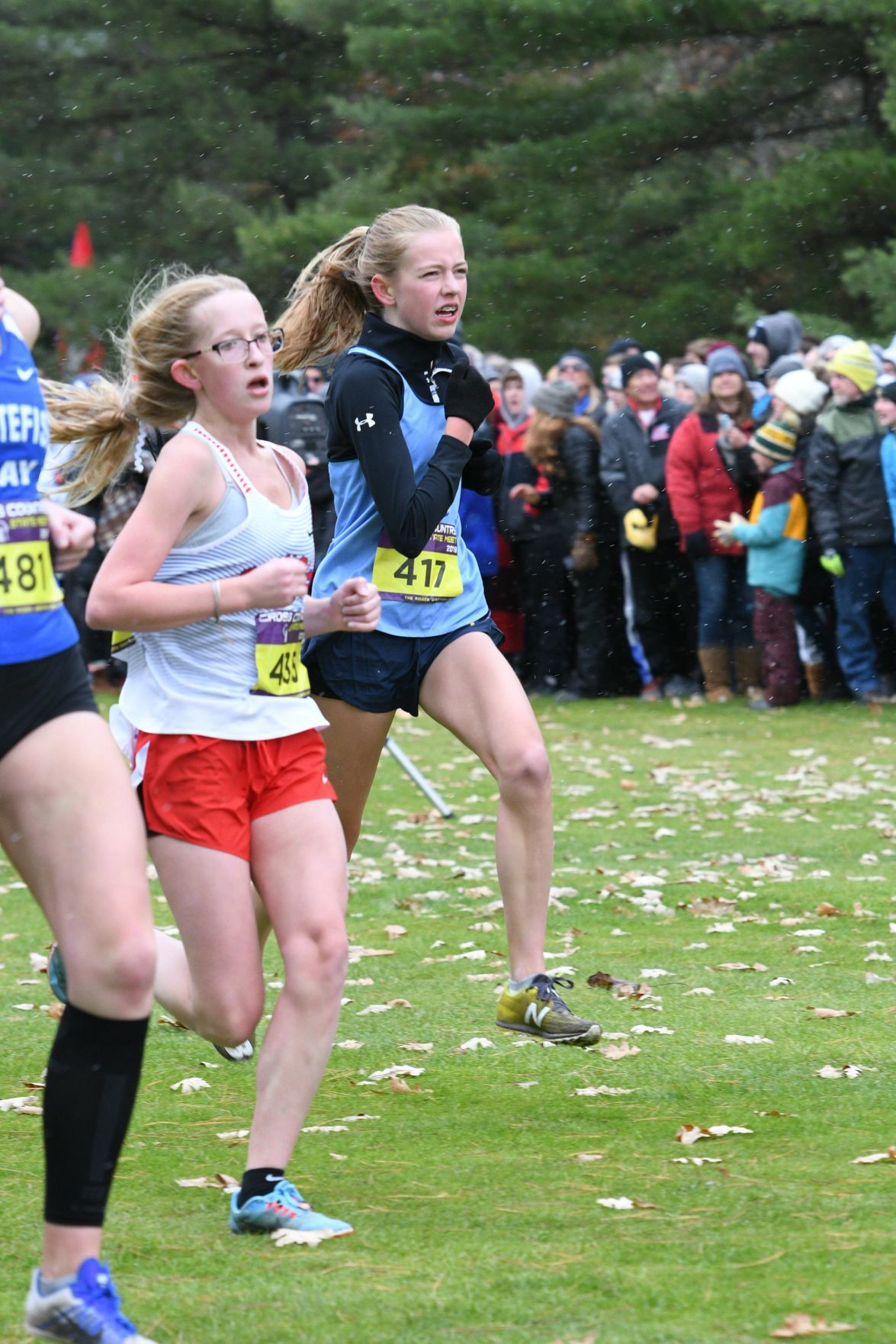 WIAA state cross country photo: Hypatia Newton, Madison West